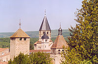 Abbaye de Cluny (vue générale)